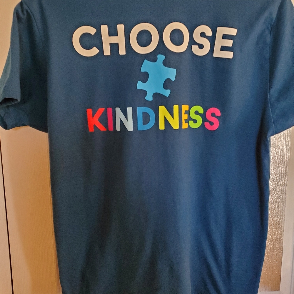 Navy Tee Size Med,Choose Kindness
